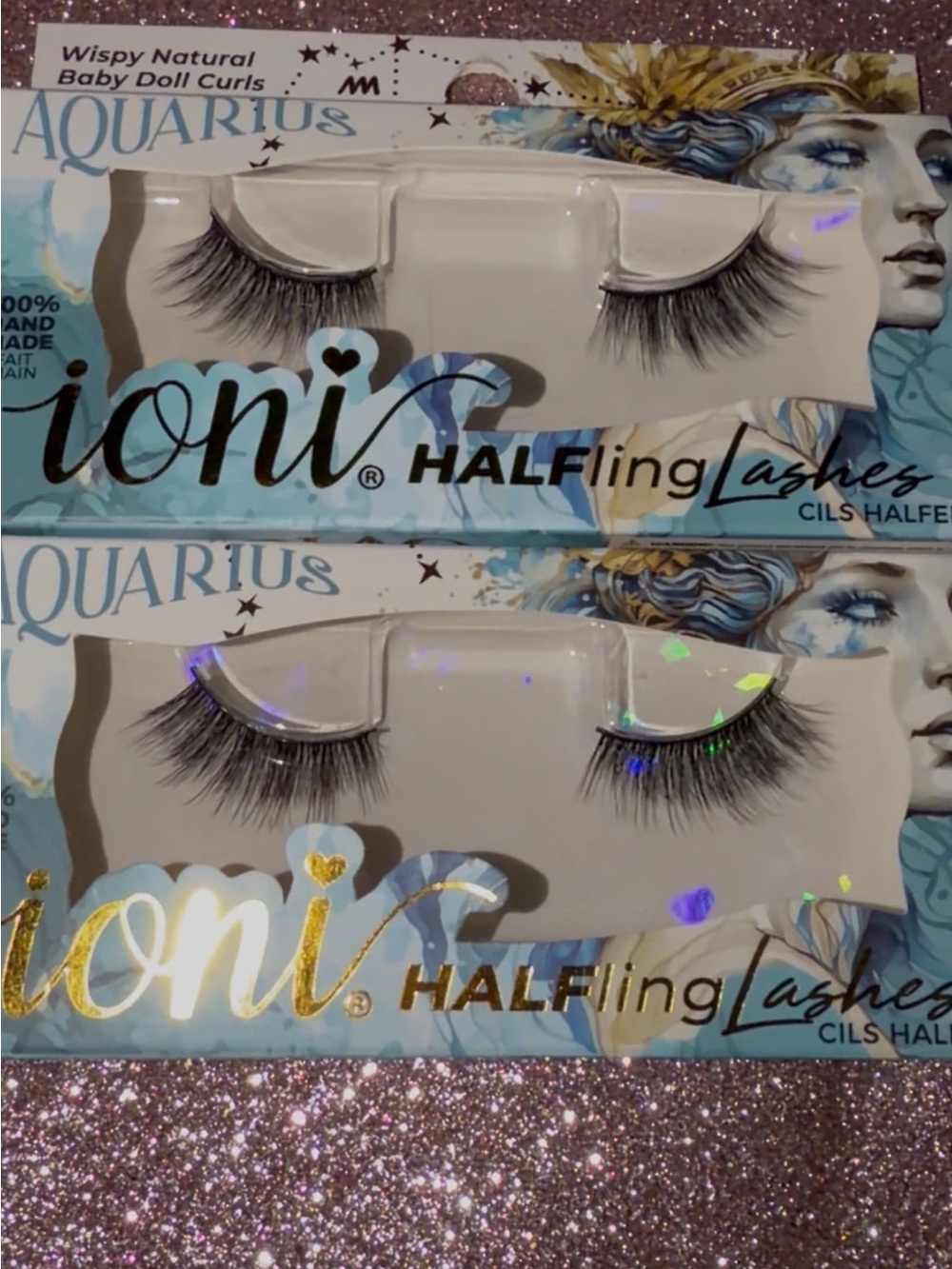 Ioni Aquarius Halfling Lashes - Black